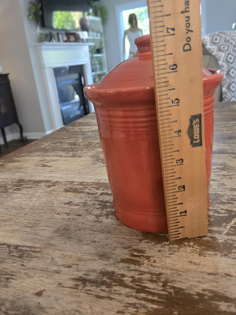 Fiesta 1 qt. Ceramic Storage Canister with Lid